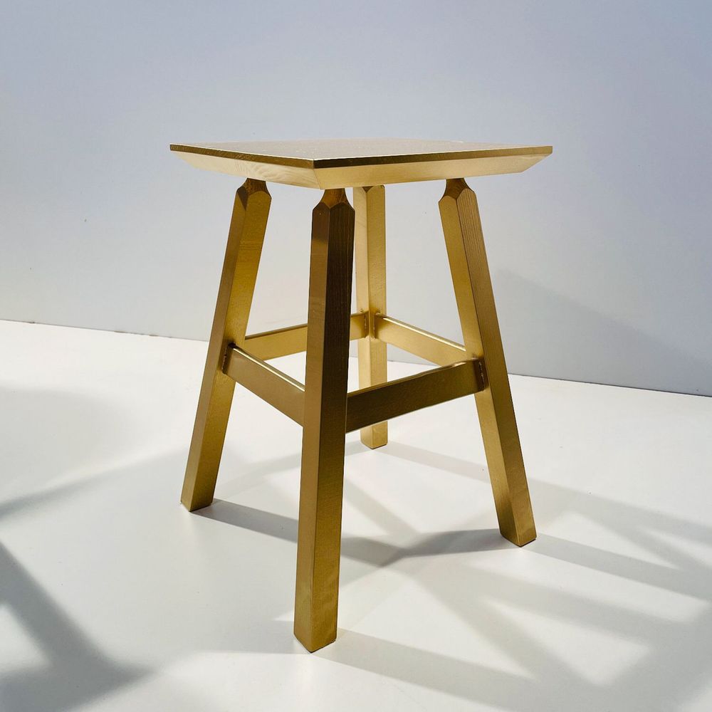 Objets personnalisables - Tabouret en hêtre massif français - MON TABOURET