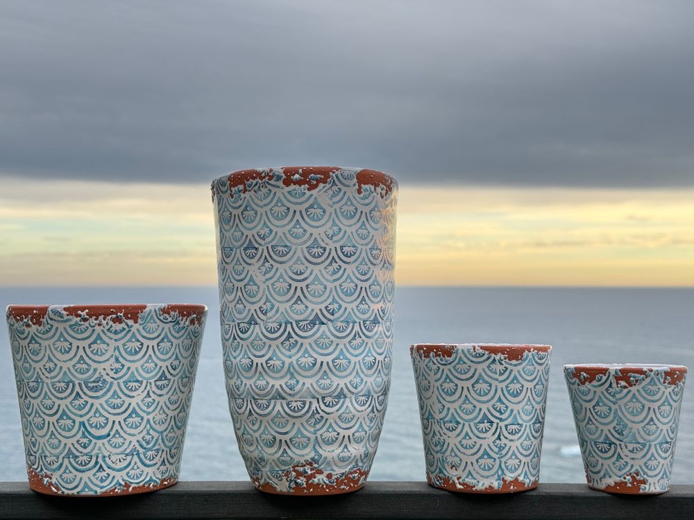 Bougies - bougie parfumée en céramique Summer Scales taille S - WAX DESIGN - BARCELONA