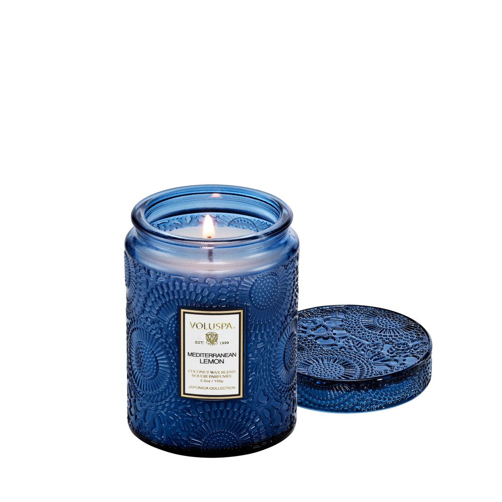 Candles - Mediterranean Lemon Small Jar - VOLUSPA
