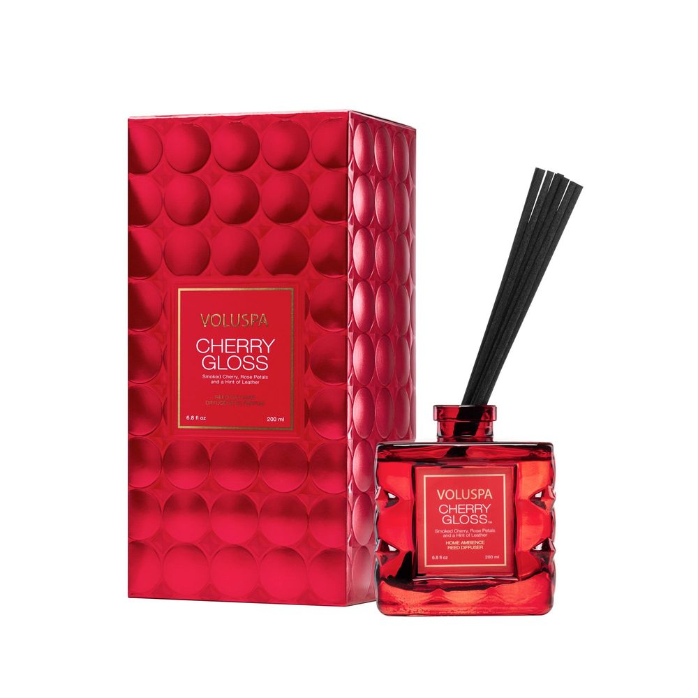 Home fragrances - Cherry Gloss 200ml Reed Diffuser - VOLUSPA