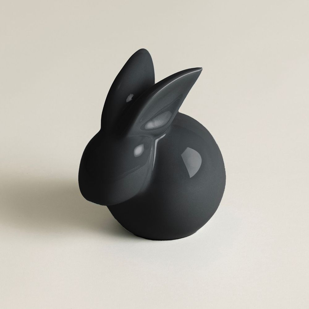 Children's decorative items - Ceramic rabbit (large size) - CHAROLLES