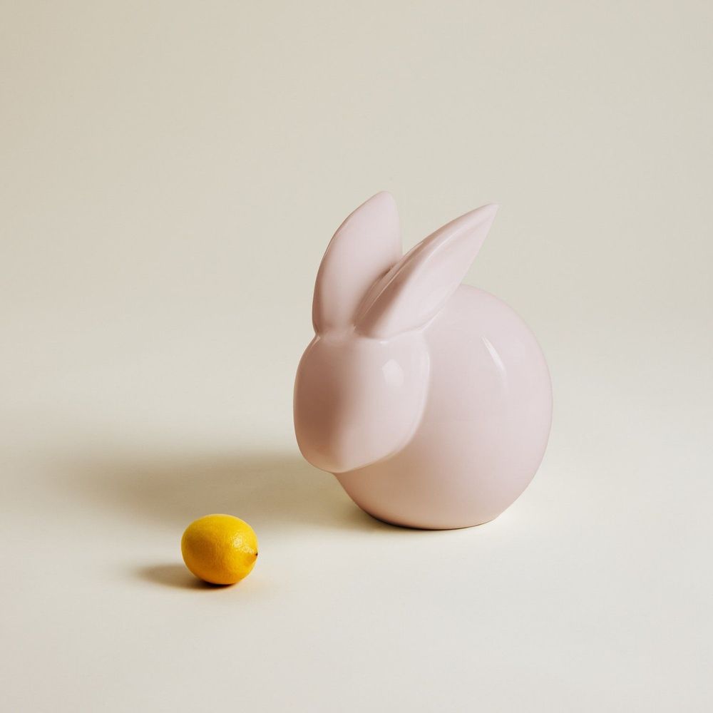 Children's decorative items - Ceramic rabbit (large size) - CHAROLLES