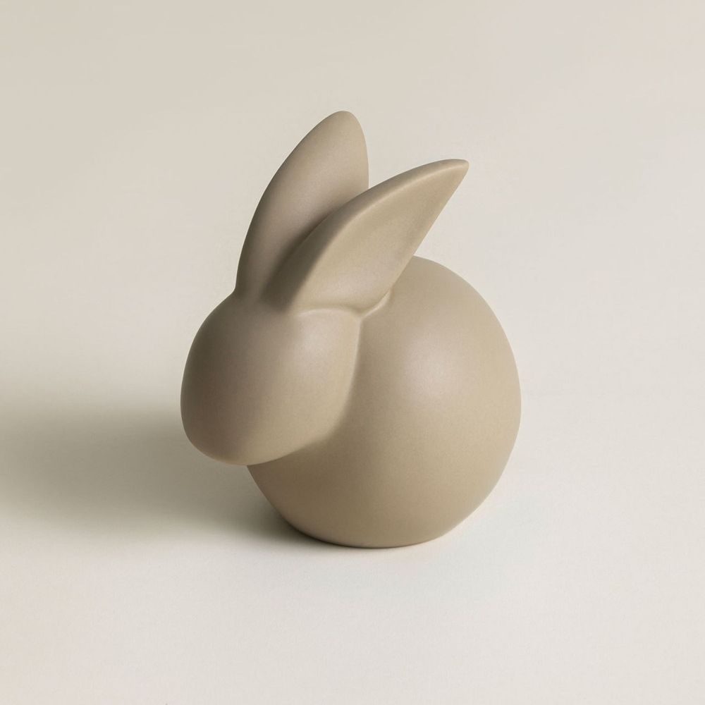 Children's decorative items - Ceramic rabbit (large size) - CHAROLLES