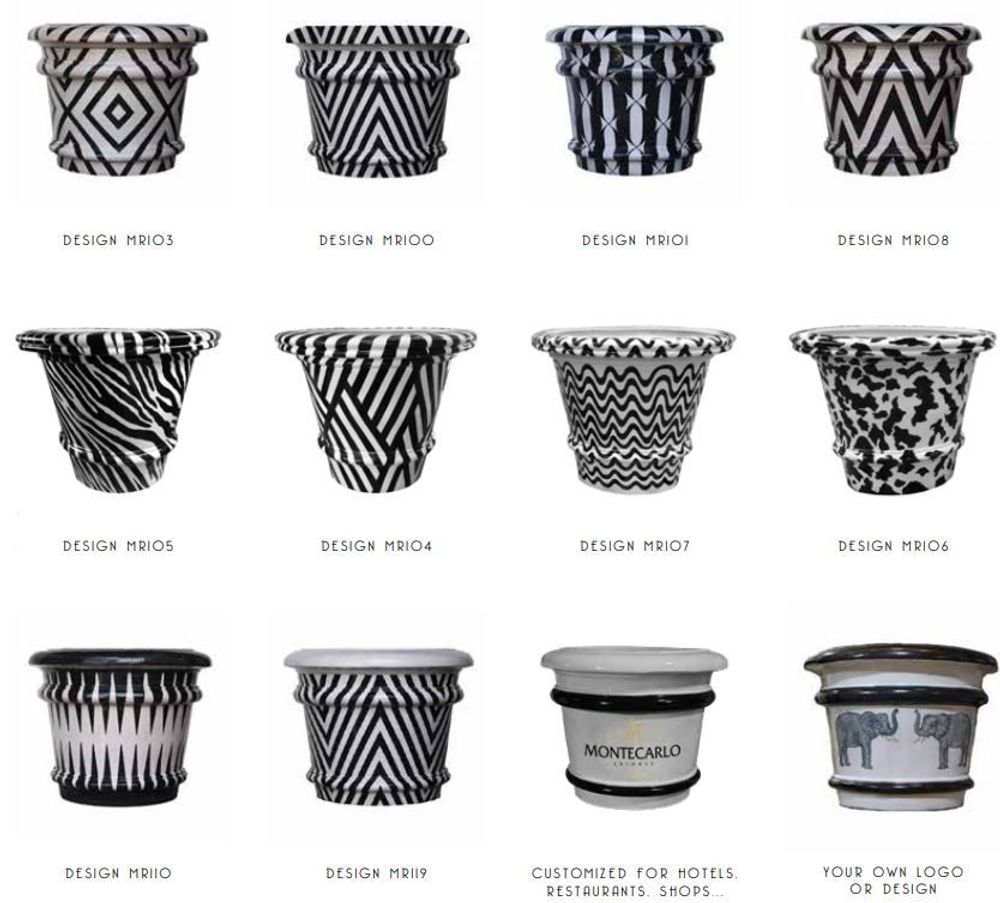 Decorative objects - Geometric pots - GUADARTE