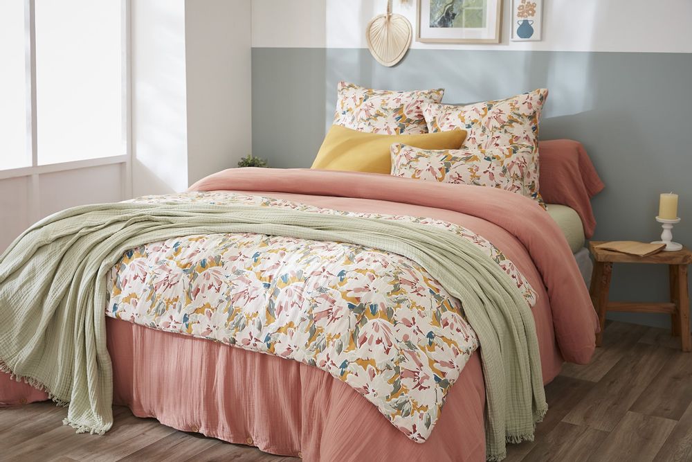 Linge de lit - Linge de maison : Nos matières tendances - L'EFFET PAPILLON