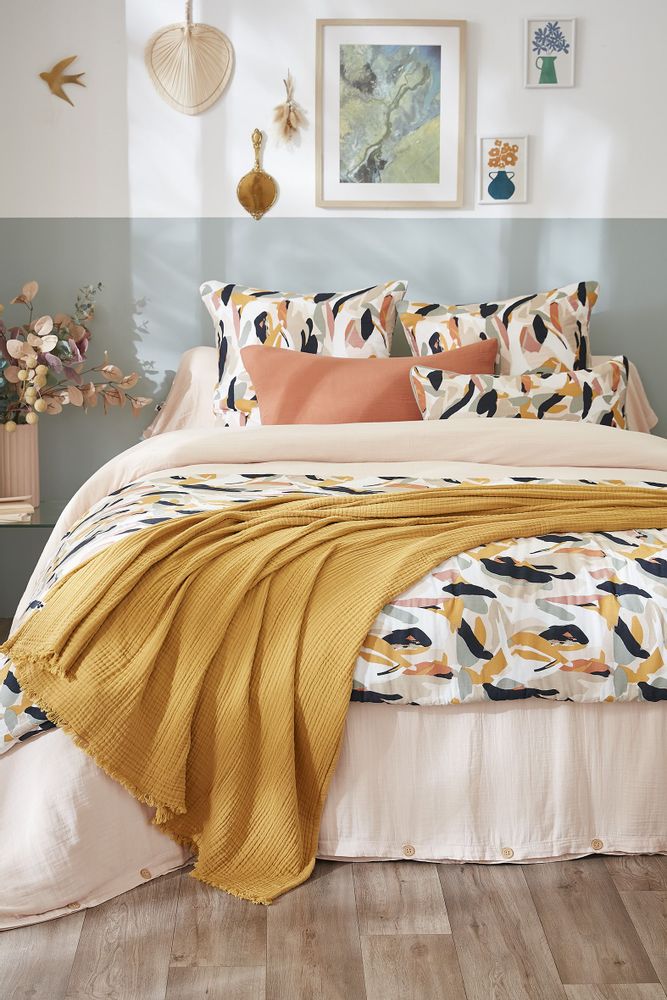 Linge de lit - Linge de maison : Nos matières tendances - L'EFFET PAPILLON