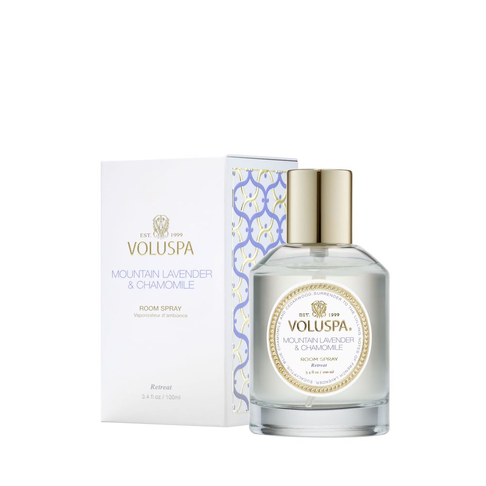 Home fragrances - Mountain Lavender & Chamomile Room Spray - VOLUSPA