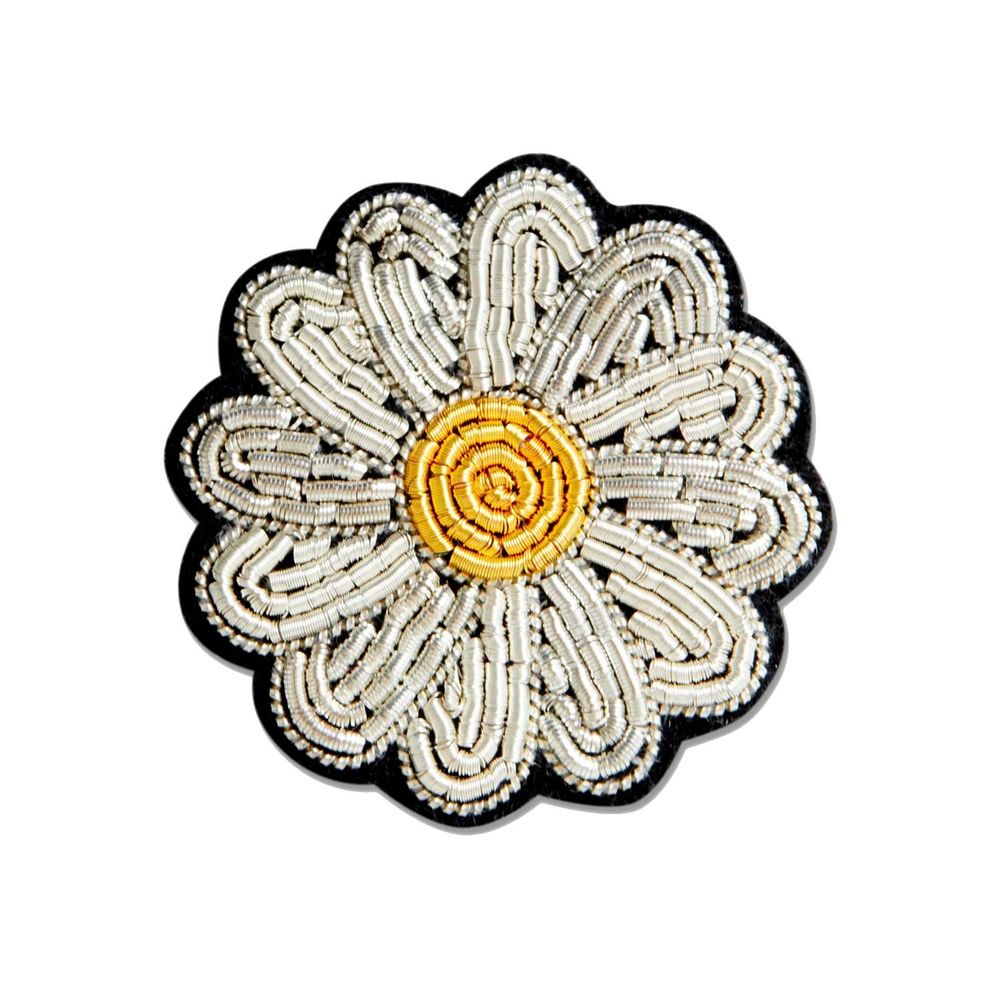 Brooches - Hand embroidered brooches - MACON & LESQUOY