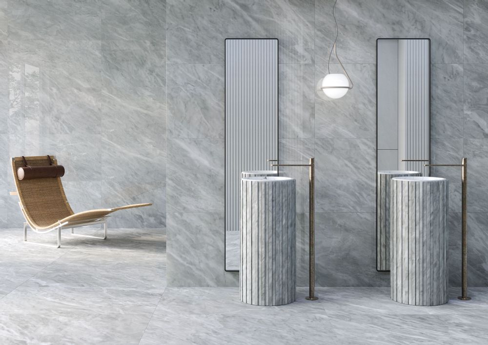 Indoor floor coverings - VERSILIA - Italian marble effect tile collection - CERAMICHE KEOPE