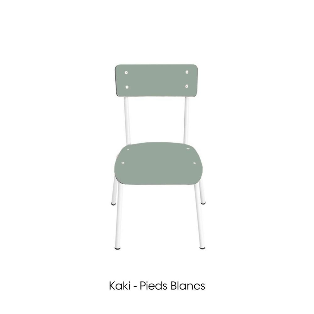 Desks - COLETTE CHILD CHAIR - 6-12 YEARS OLD - LES GAMBETTES