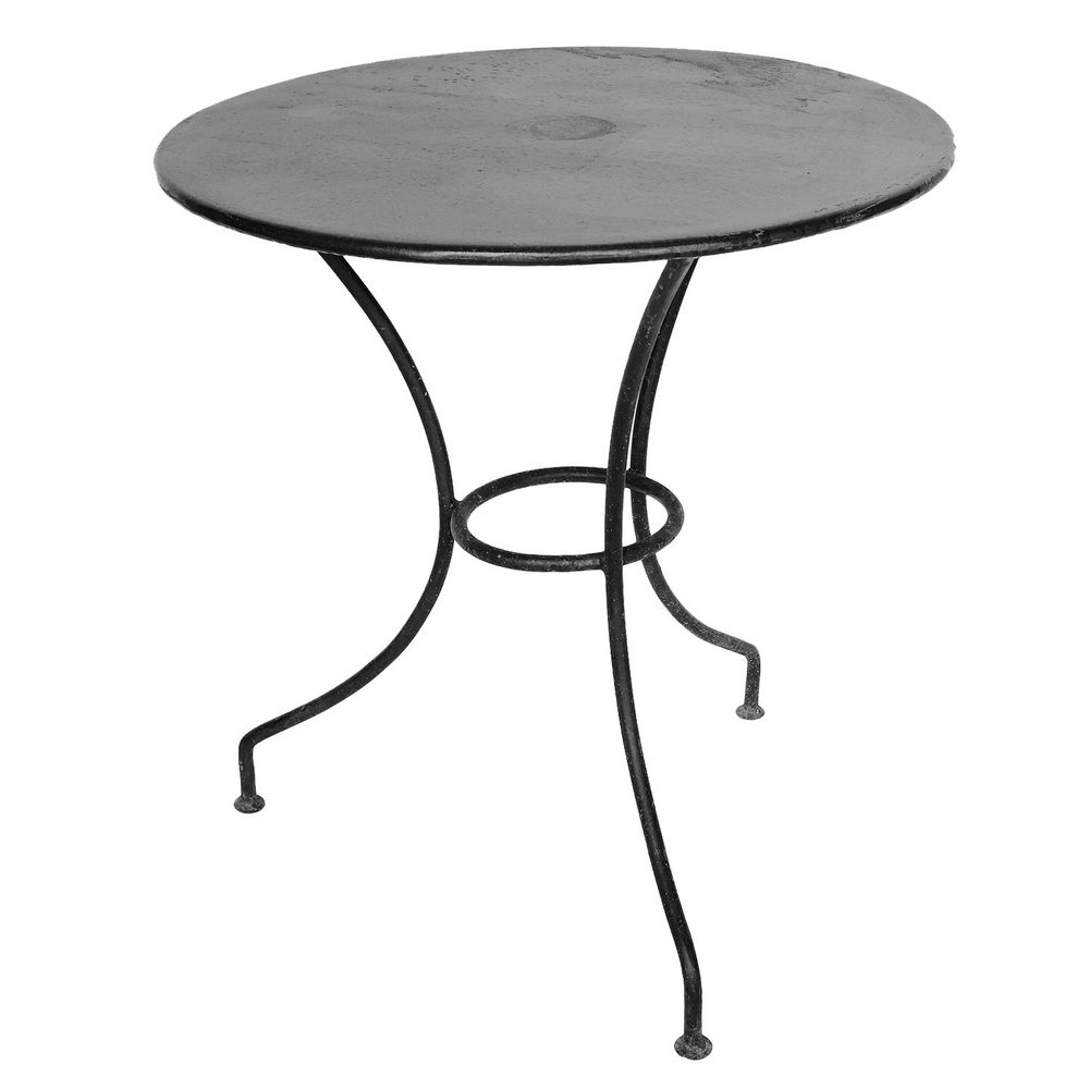 Decorative objects - Furniture - 110" Large Round Iron Table - DÉCORS & LANTERNES D'AUTREFOIS