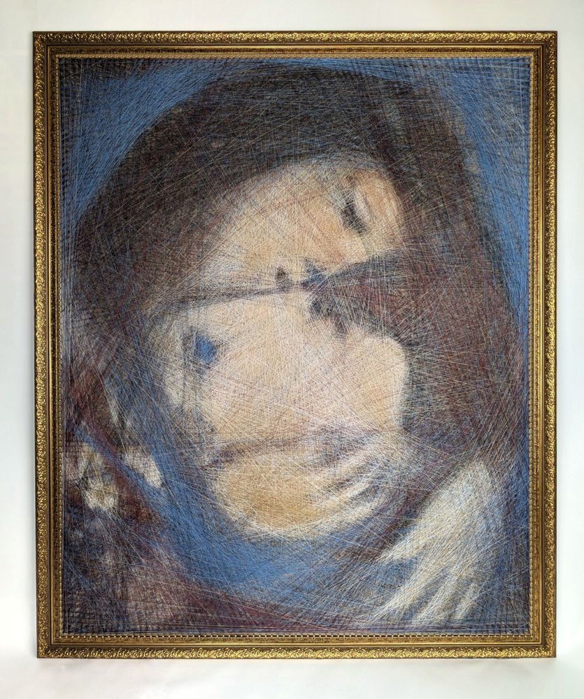 Objets de décoration - "Rêves de Soie : Un Hommage à Marc Chagall" - ART NITKA