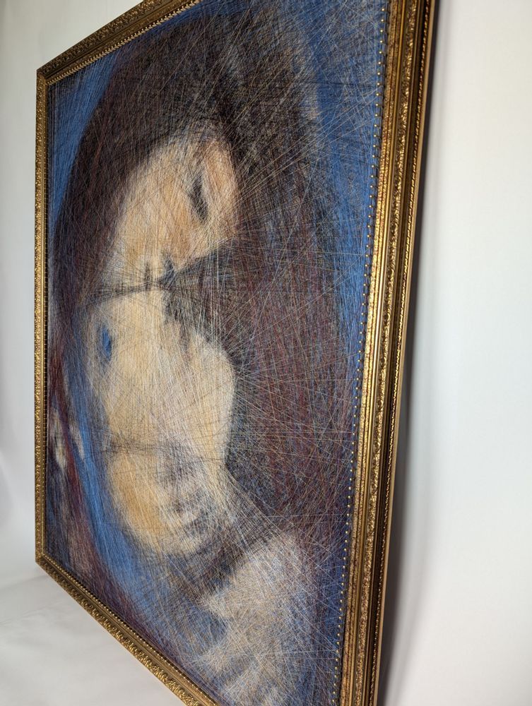 Objets de décoration - "Rêves de Soie : Un Hommage à Marc Chagall" - ART NITKA
