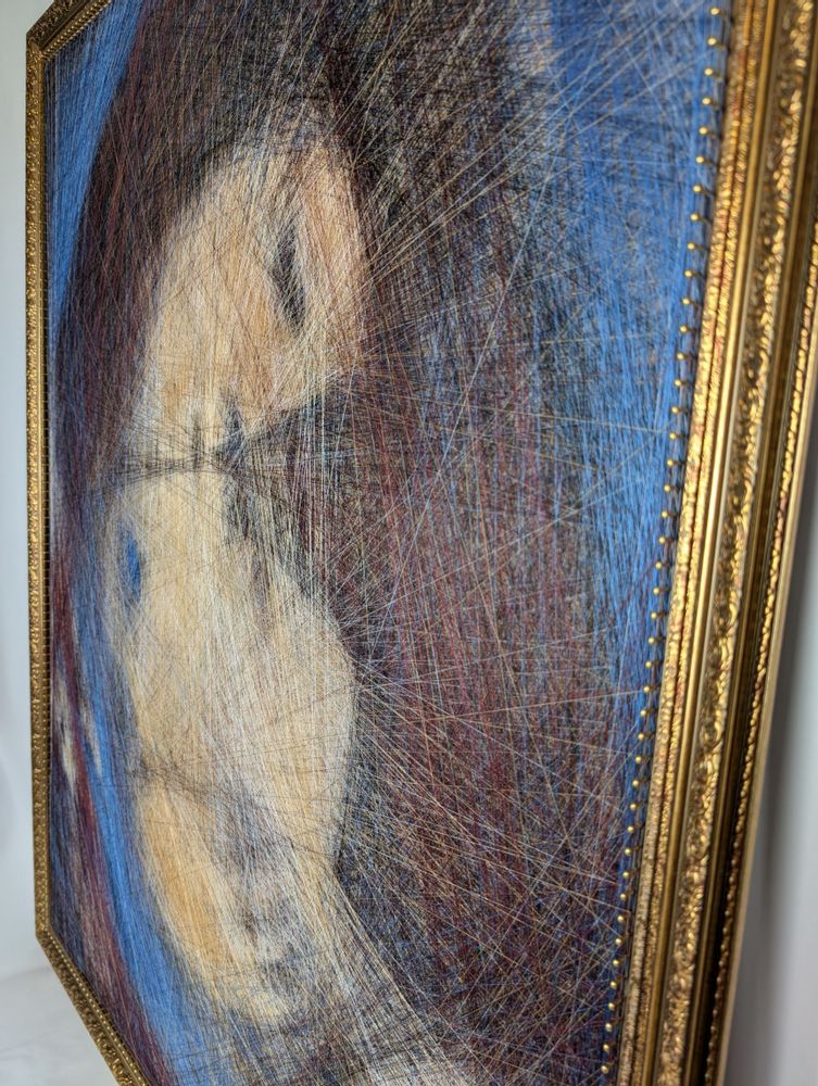 Objets de décoration - "Rêves de Soie : Un Hommage à Marc Chagall" - ART NITKA