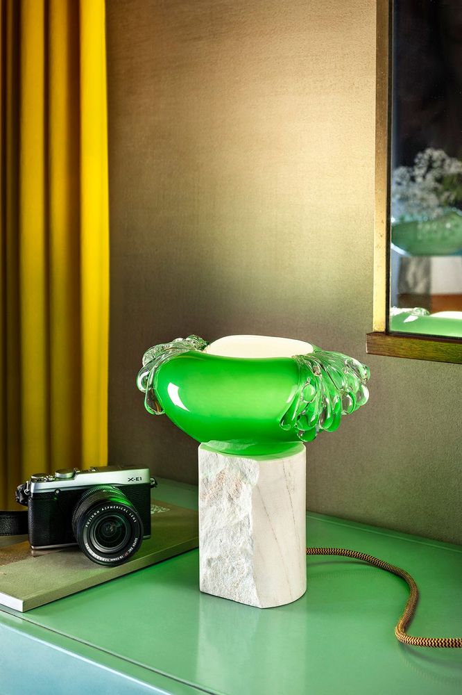 Table lamps - Green\" Stravedamento\ " - AINA KARI