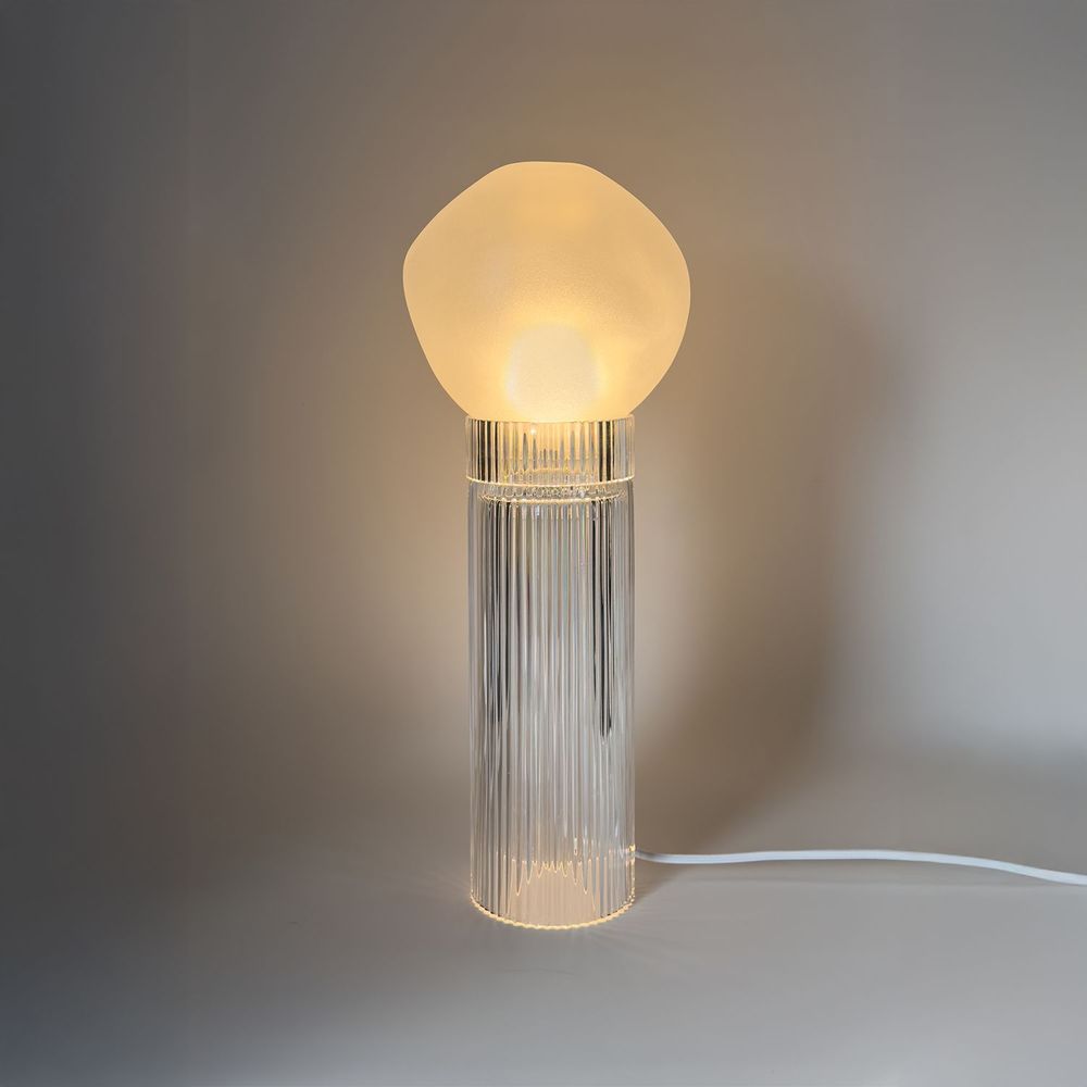 Table lamps - ONNA clear+NUVOLA iced clear - STUDIO BOJOLA