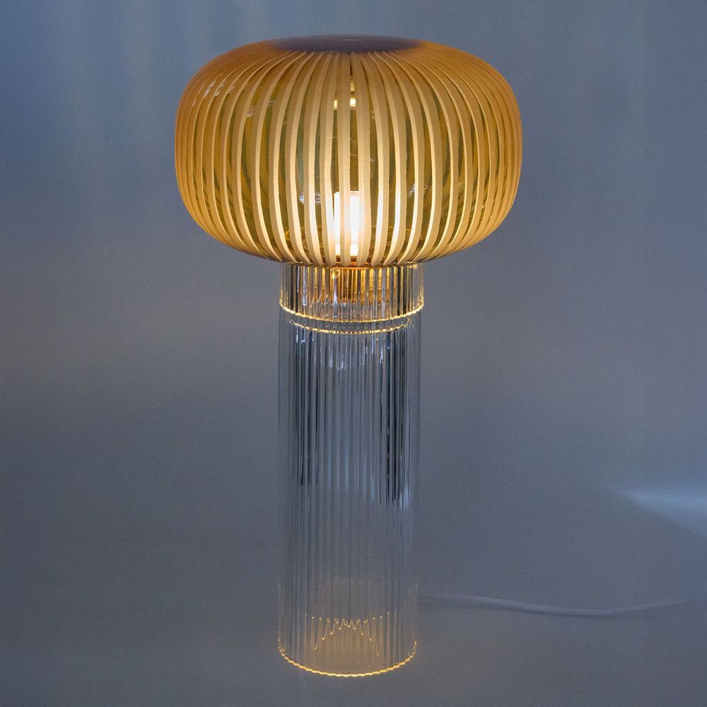 Table lamps - ONNA clear+GRANDE amber - STUDIO BOJOLA