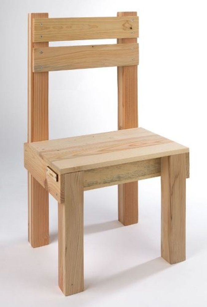 Chaises - Chaise enfant Bois de palette Recyclé - LIEU MULTIPLE