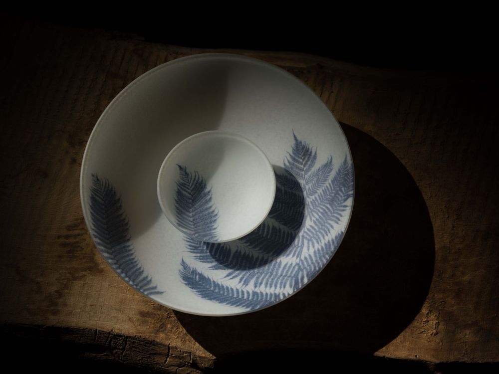 Formal plates - Fern Collection - ATELIER ILAKE