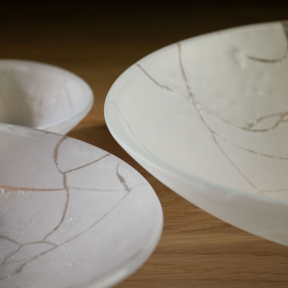 Formal plates - Coeur de glace - ATELIER ILAKE