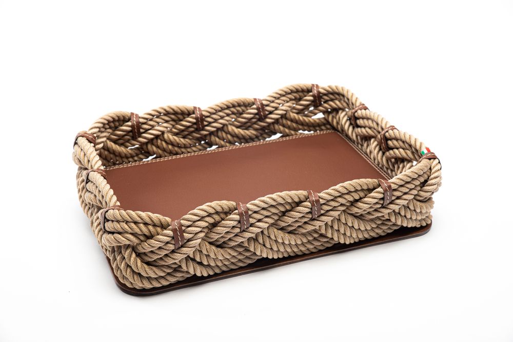 Shopping baskets - Rope basket - rectangular - - MARRICREO - INDOOR/OUTDOOR