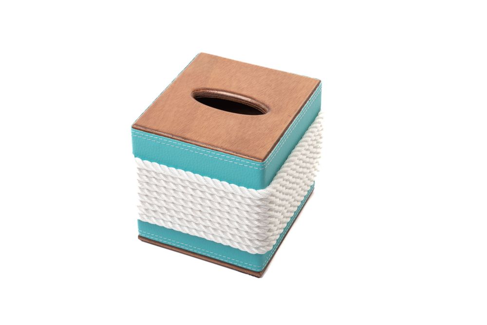 Objets de décoration - Support Kleenex en bois (cube). - MARRICREO - INDOOR/OUTDOOR