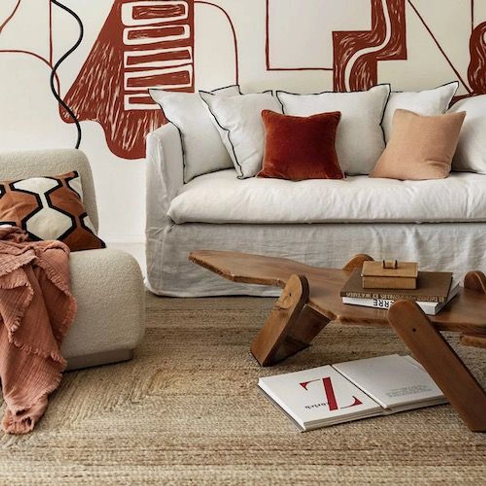 Textile and surface design - Brooklyn and Soho Linen Sofas - HAOMY / HARMONY TEXTILES