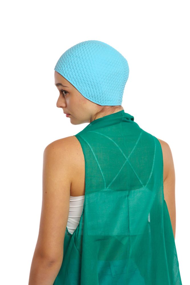 Accessoires cheveux - Bleu Bonnet de bain rétro - KORES ACCESSORIES