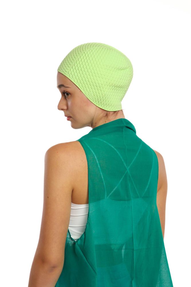 Accessoires cheveux - Vert Bonnet de bain rétro - KORES ACCESSORIES