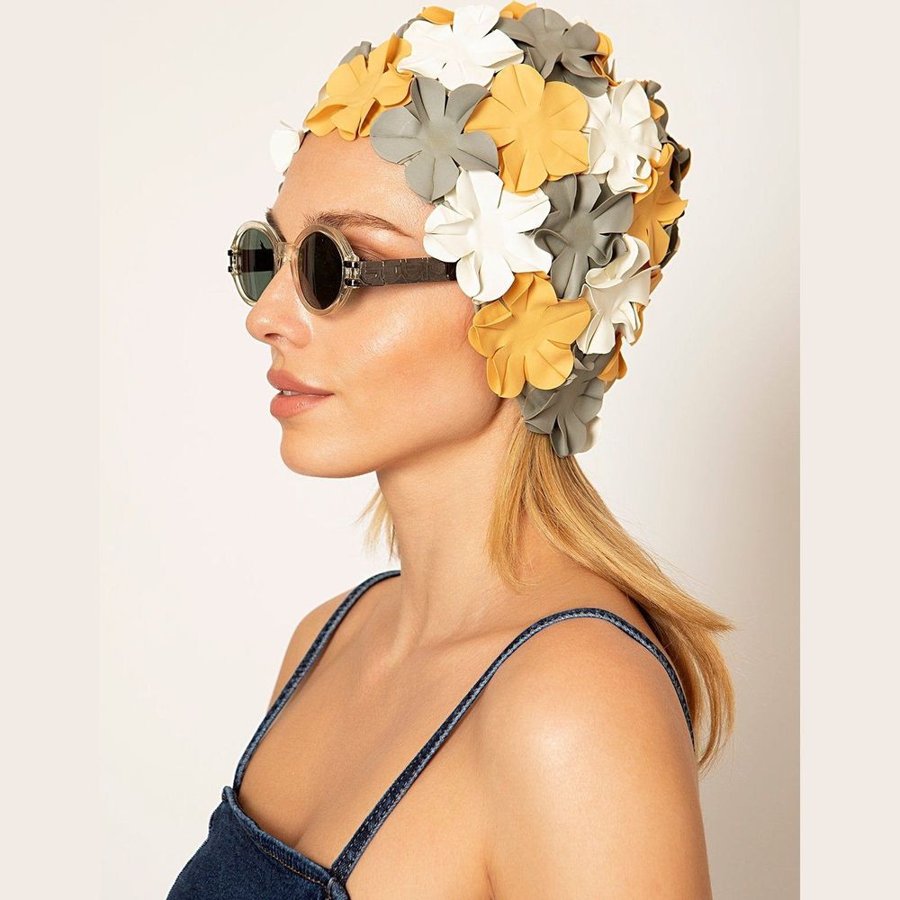 Accessoires cheveux - Bonnet de bain Fleurs Multicolore - KORES ACCESSORIES