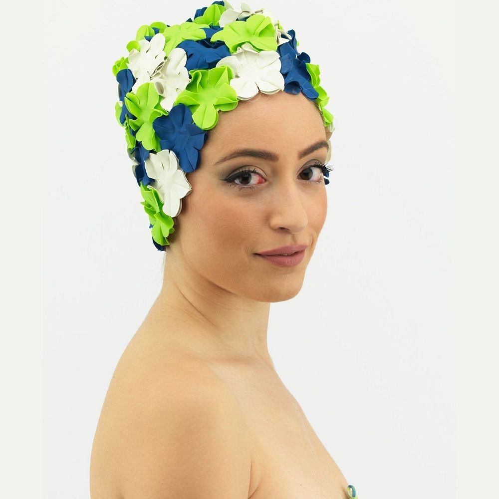 Accessoires cheveux - Bonnet de bain Fleurs Multicolore - KORES ACCESSORIES
