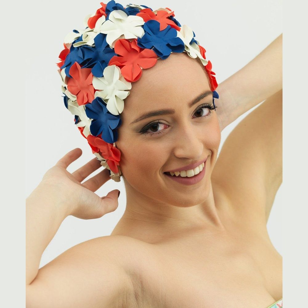 Accessoires cheveux - Bonnet de bain Fleurs Multicolore - KORES ACCESSORIES