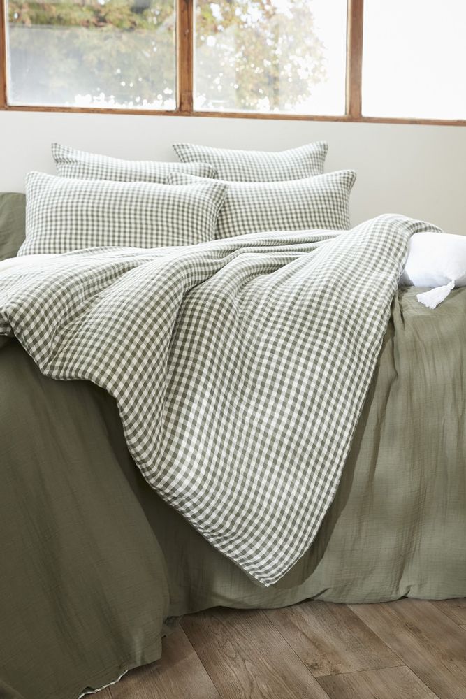 Linge de lit - La gaze de coton, bien sûr ! - L'EFFET PAPILLON