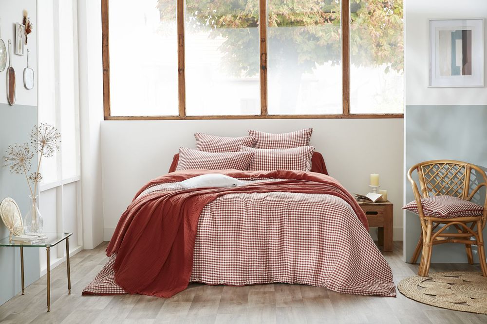 Linge de lit - La gaze de coton, bien sûr ! - L'EFFET PAPILLON