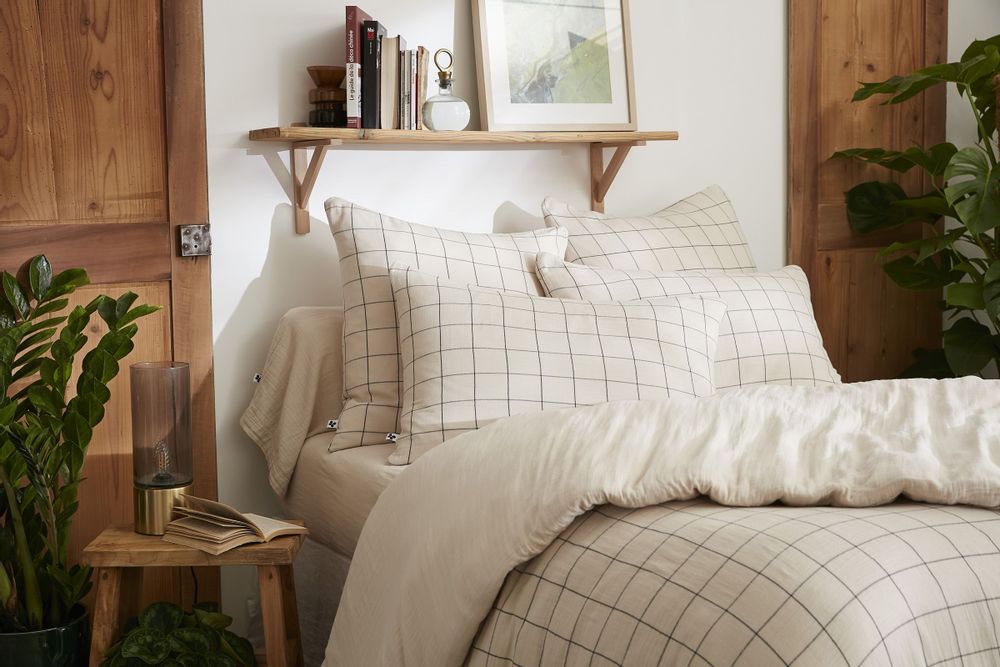 Linge de lit - La gaze de coton, bien sûr ! - L'EFFET PAPILLON