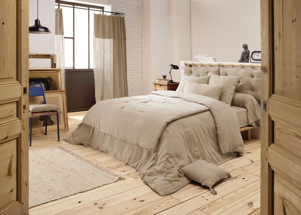Linge de lit - La gaze de coton, bien sûr ! - L'EFFET PAPILLON