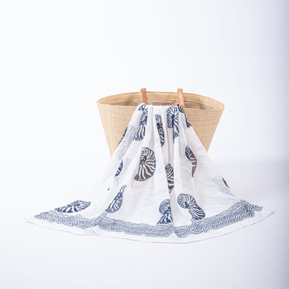 Scarves - Seashell Scarf - KORES ACCESSORIES