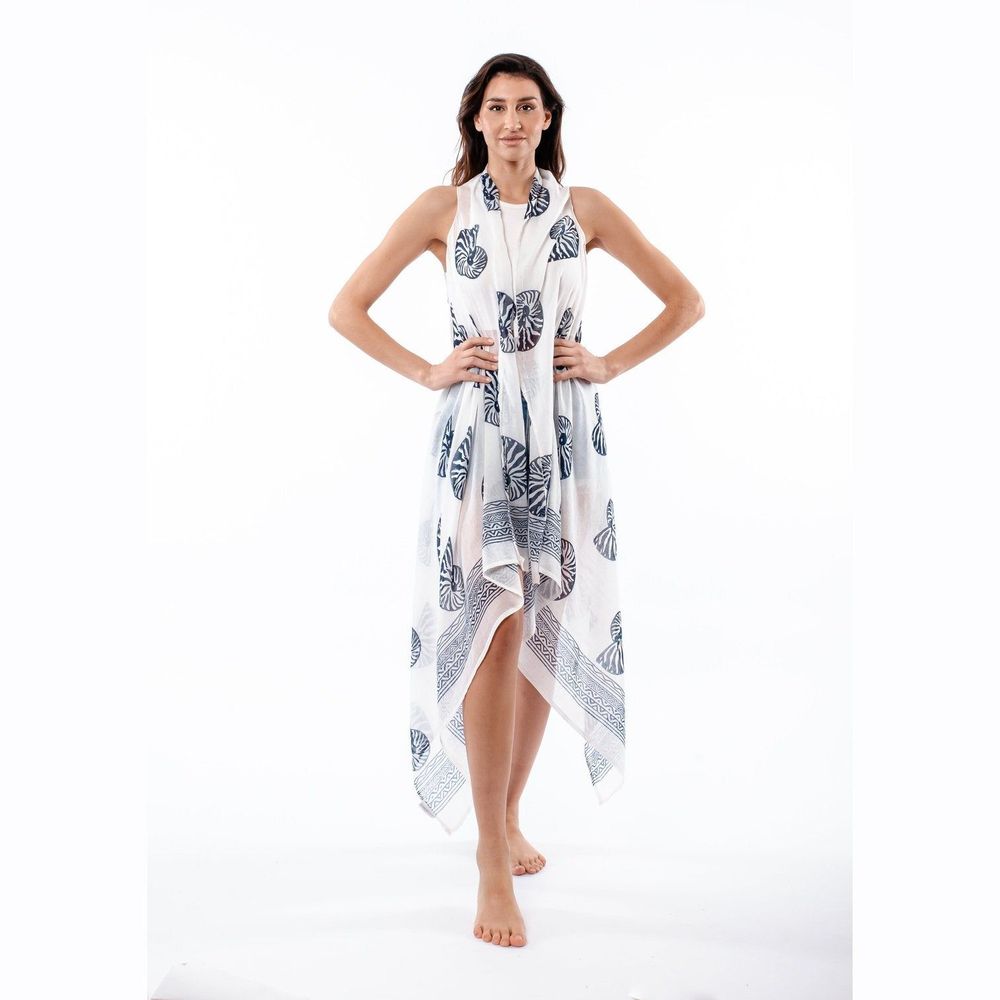 Sarongs - Seashell Vest - KORES ACCESSORIES