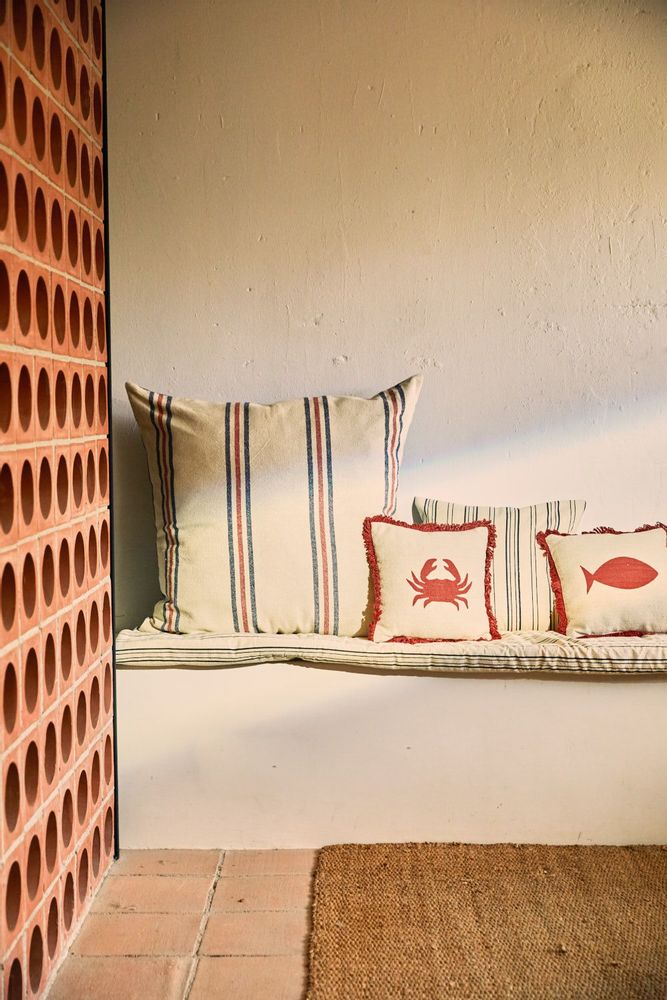 Fabric cushions - CALM AMBIANCES Collection - CALMA HOUSE
