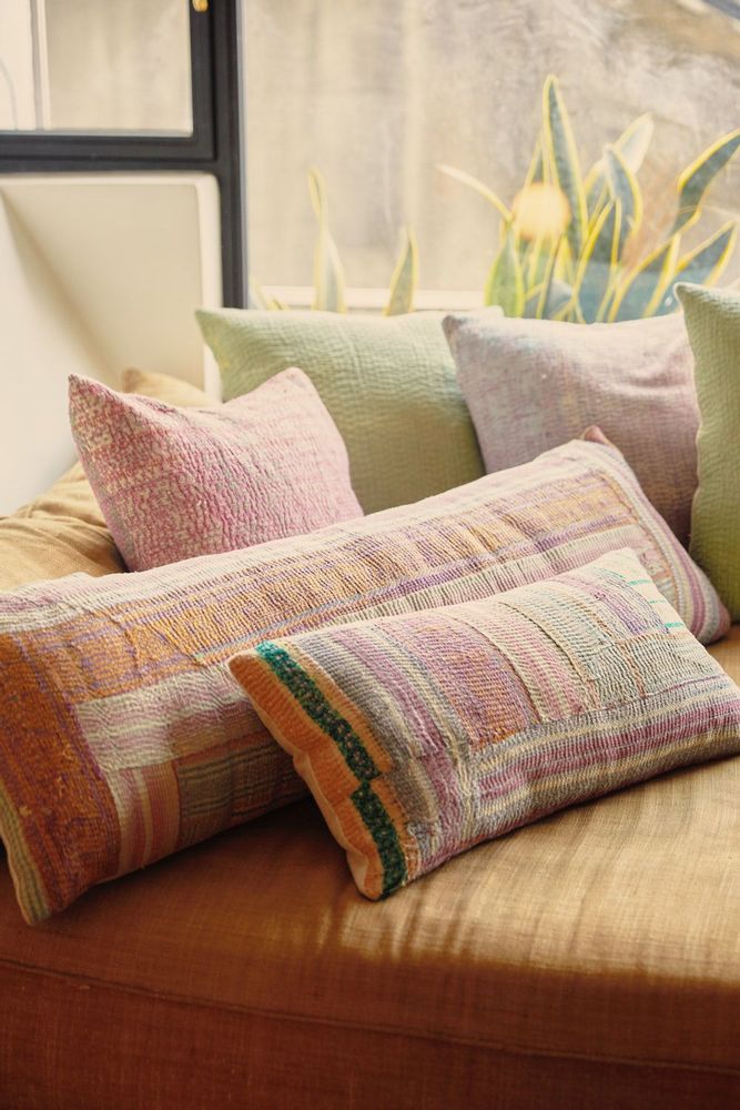 Fabric cushions - CALM AMBIANCES Collection - CALMA HOUSE