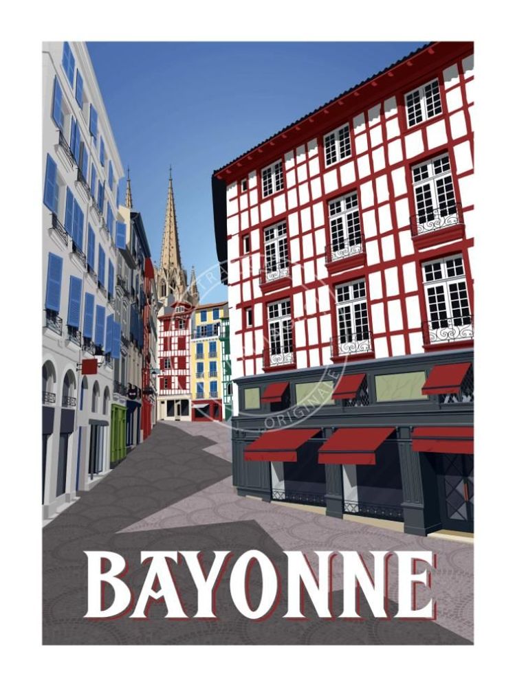 Affiches - AFFICHES ILLUSTRATIONS VILLES DE FRANCE - CADRIMAGES