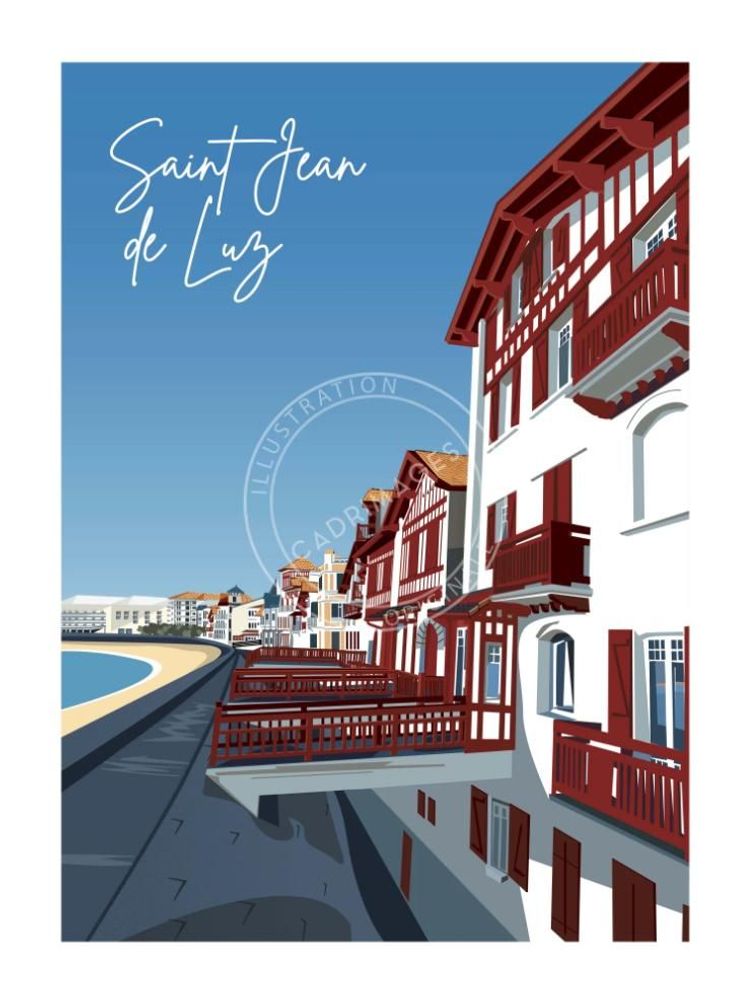 Affiches - AFFICHES ILLUSTRATIONS VILLES DE FRANCE - CADRIMAGES