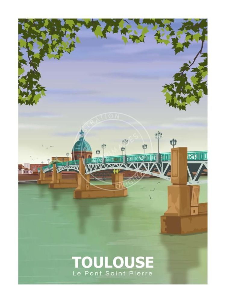 Affiches - AFFICHES ILLUSTRATIONS VILLES DE FRANCE - CADRIMAGES