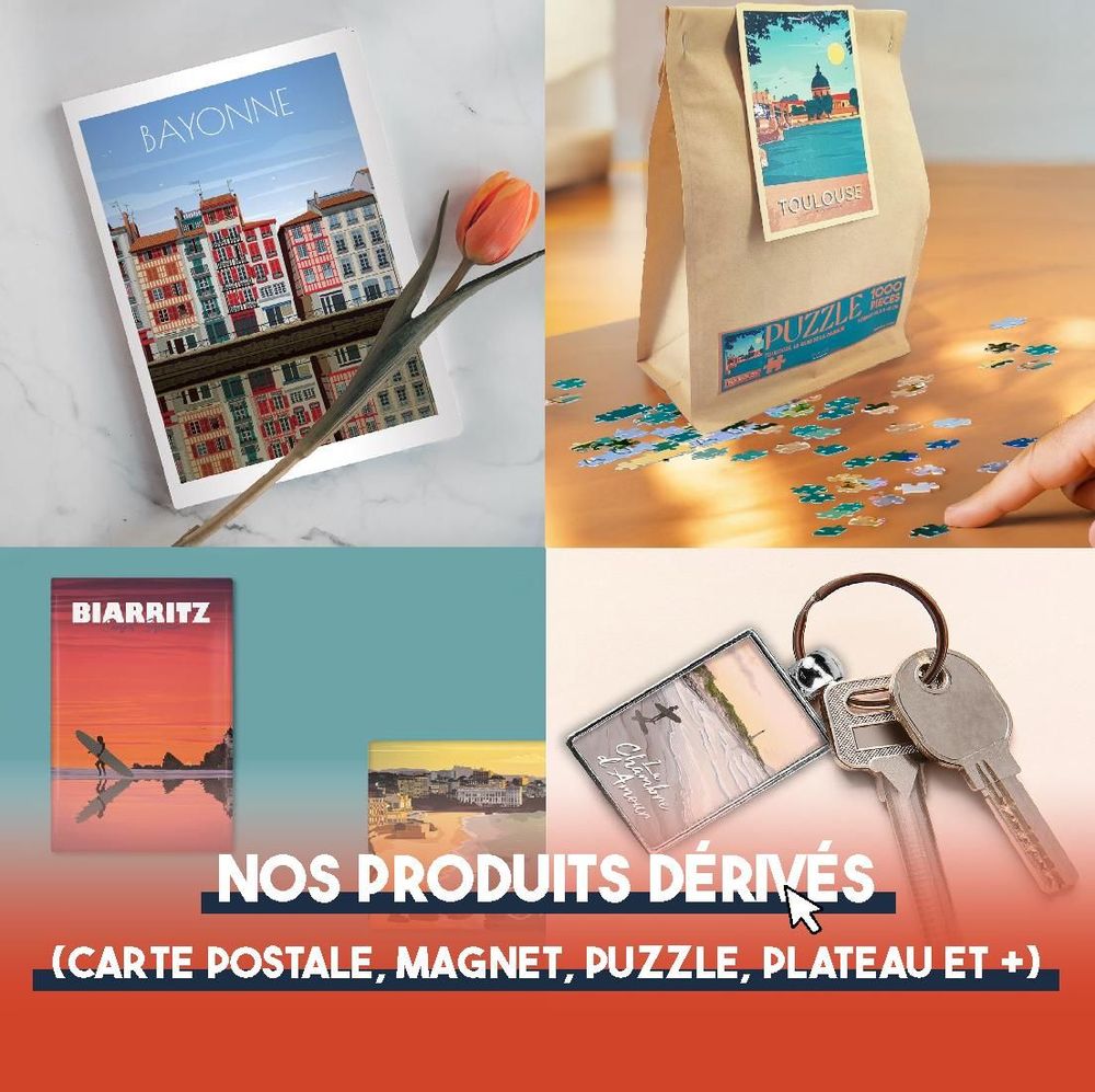Objets de décoration - PRODUITS DÉRIVÉS - CADRIMAGES