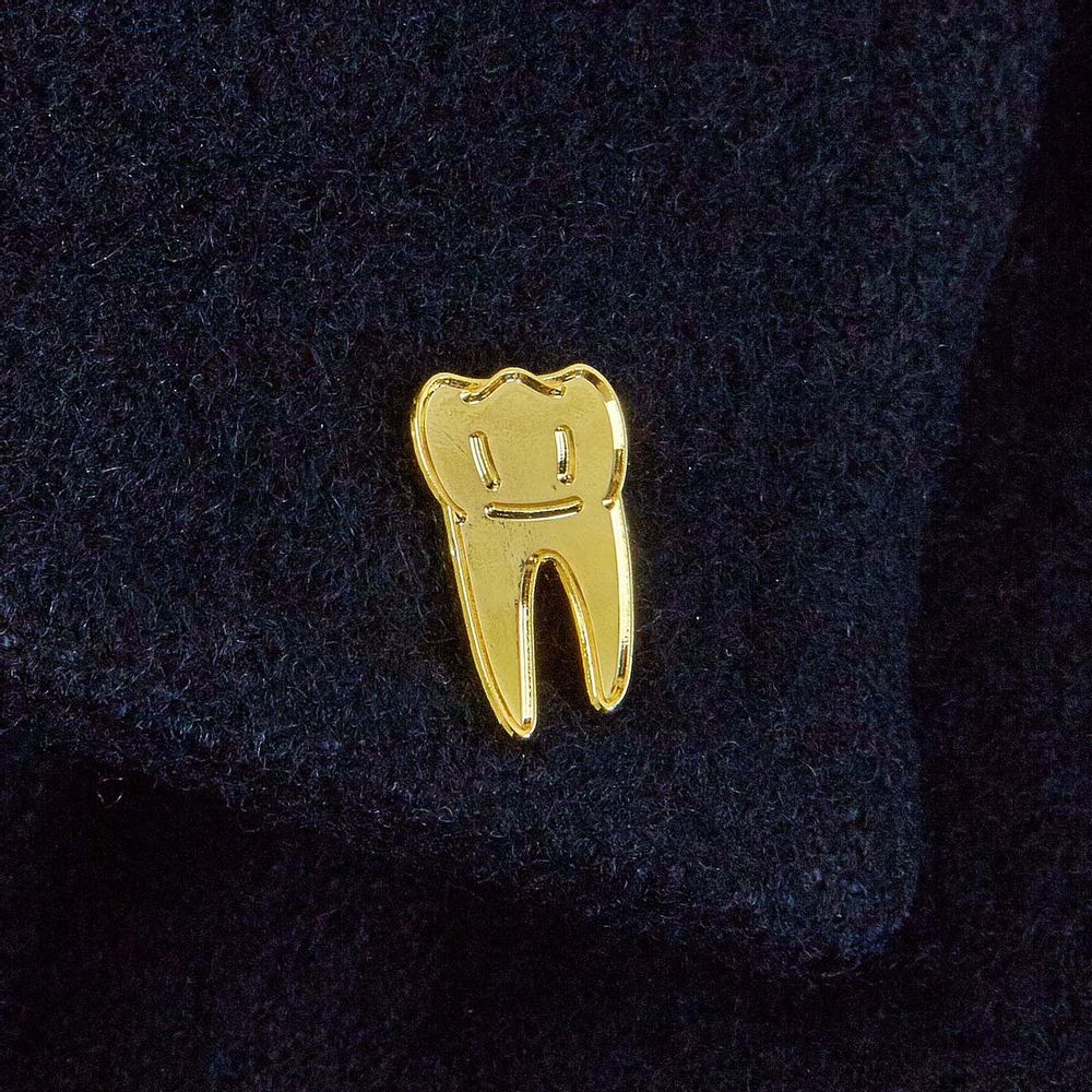 Brooches - Pin Gold Tooth - PINPINPIN.IT