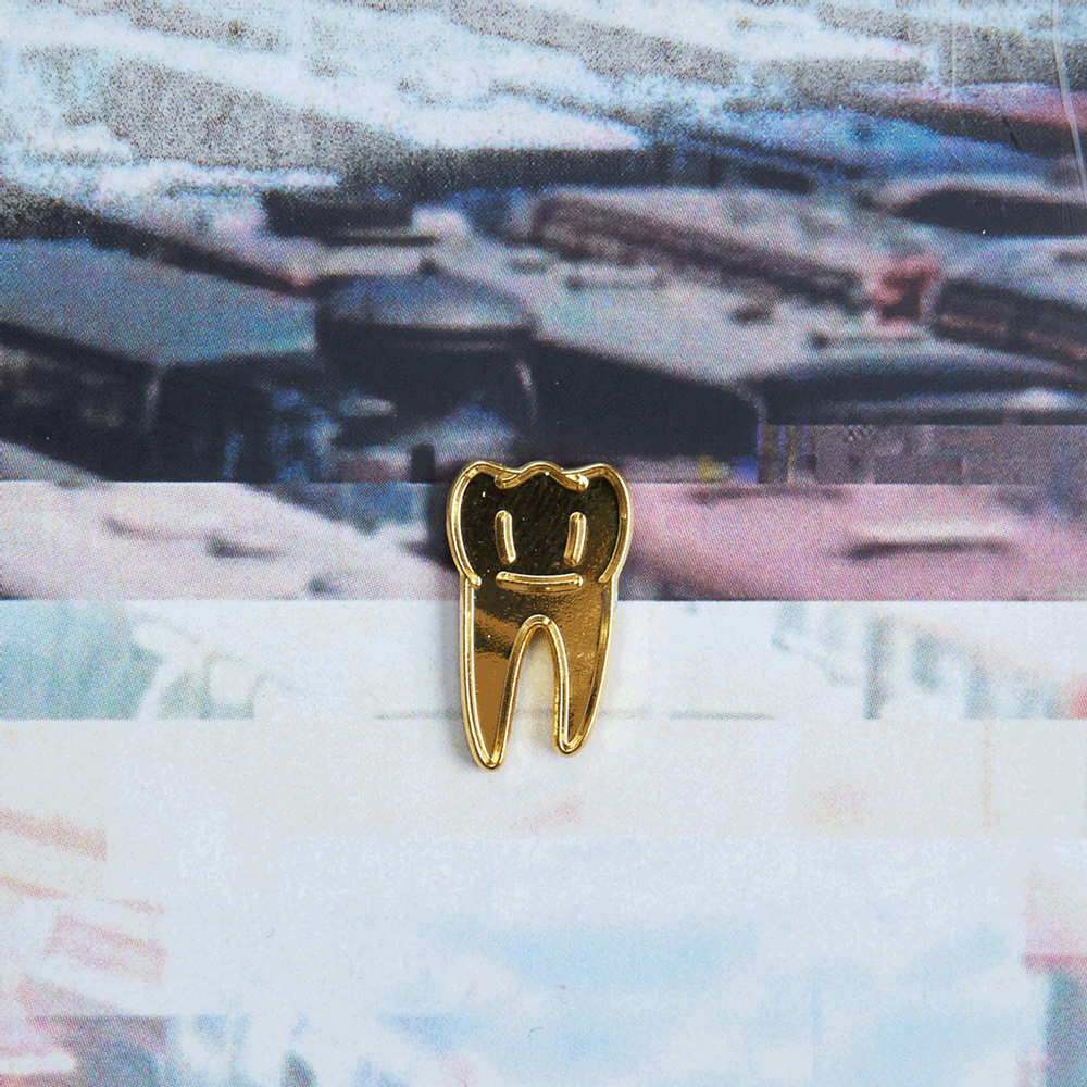 Brooches - Pin Gold Tooth - PINPINPIN.IT