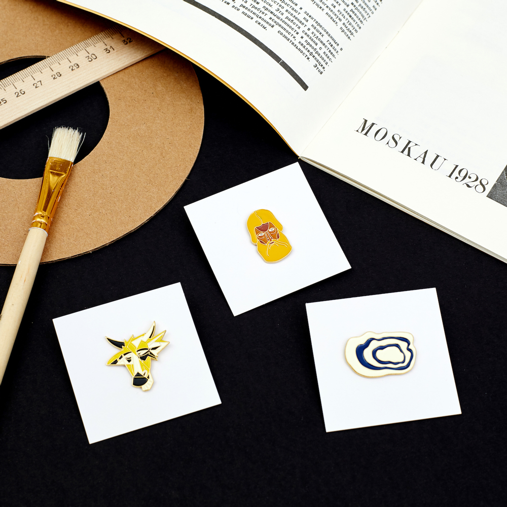 Brooches - Pin Goncharova - PINPINPIN.IT