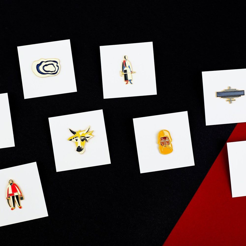 Brooches - Pin Chashnik - PINPINPIN.IT