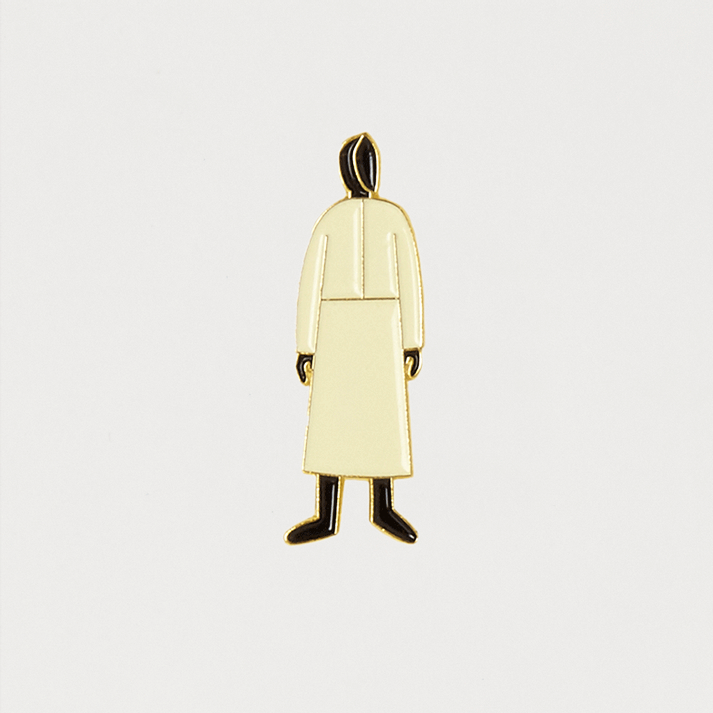 Brooches - Pin Peasant Woman - PINPINPIN.IT