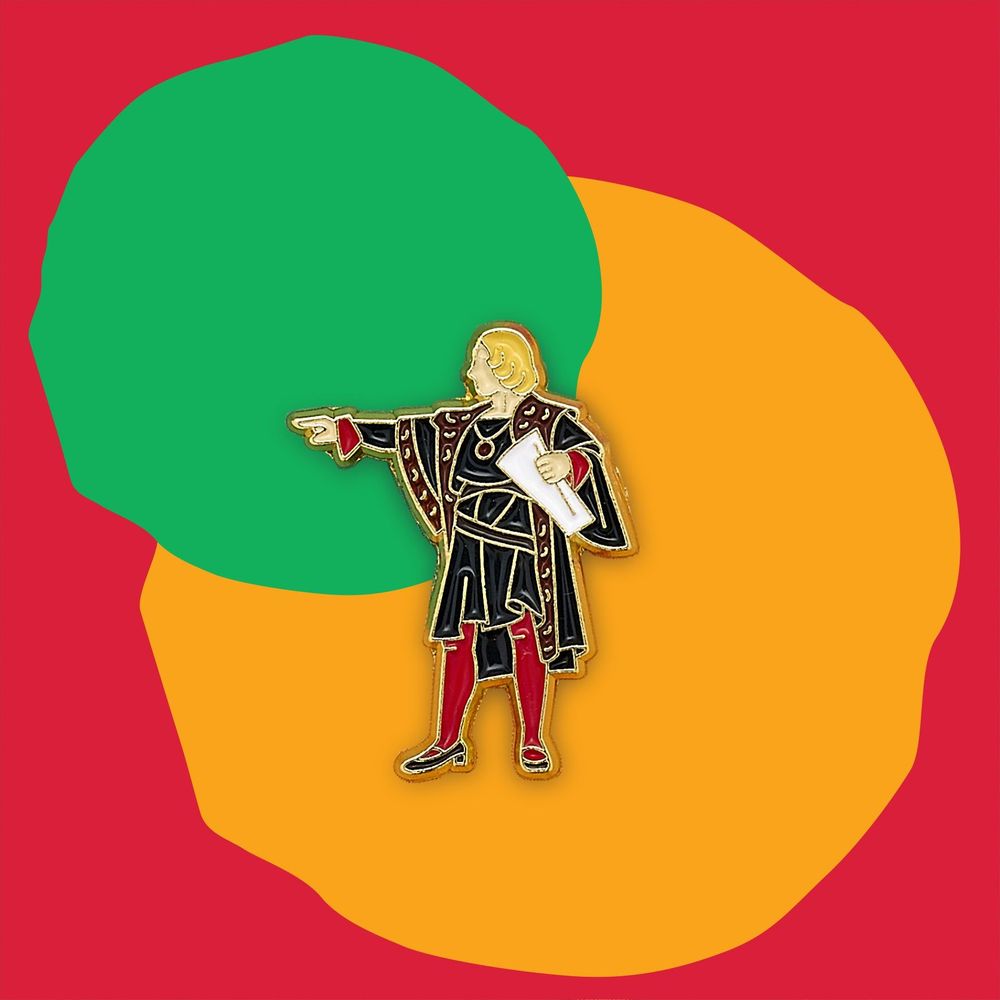 Brooches - Pin Columbus - PINPINPIN.IT